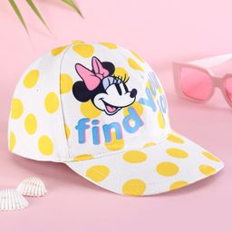 Pine Kids Disney Summer Caps with Minnie Mouse Graphics & Polka Dot Print Yellow & White - Diameter 52.5 cm-image-70