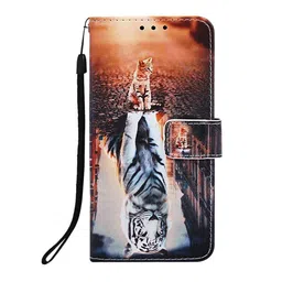 PEEPERLY Abstract Printed iPhone 16 Pro Flip Case Mobile Accessories-9
