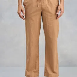 Fabindia Men Solid Trousers-picture-29