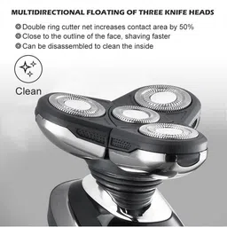 NOYMI Men 179- 4 In 1 Cordless Shaver Pro With Automatic Grinding image 3