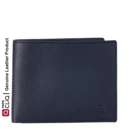 Kara Navy Casual Leather Bi-Fold Wallet for Men-17