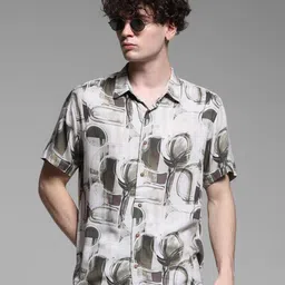 Jack & Jones Men Floral Opaque Printed Casual Shirt-picture-21