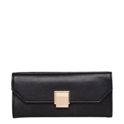 Aldo Laviosa Black Solid Bi-Fold Wallet for Women-image-11