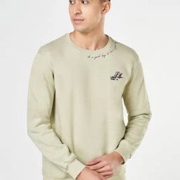 Byford By Pantaloons Pistachio Green Cotton Regular Fit Sweatshirt-picture-26