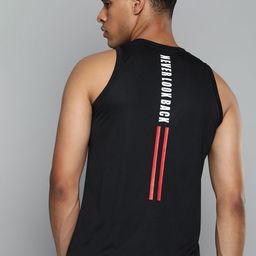 HRX by Hrithik Roshan Typography Printed Rapid-Dry Training or Gym T-shirt-image-15