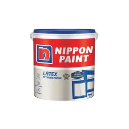 NIPPON PAINT 1 L Latex Exterior Primer with Matt Finish and White Color-picture-12