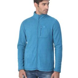 Woodland Turquoise Regular Fit Sweatshirt-image-5