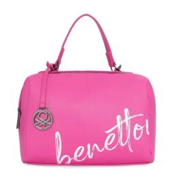 United Colors of Benetton Lianne Pink Solid Handbag-41
