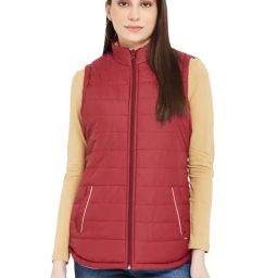 Duke Wine Quilted Jacket-image-36