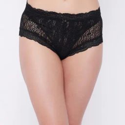 Secrets By ZeroKaata Black Lace Panty-image-88