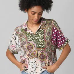 Only Multicolor Printed Shirt-image-73