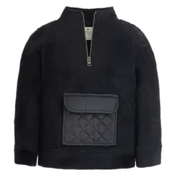 Cherry Crumble by Nitt Hyman Kids Black Regular Fit Full Sleeves Sweatshirt-image-37