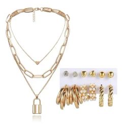 YouBella Stylish & Trendy Jewellery Set Combo of 6-10