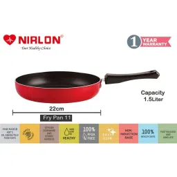 Nirlon Red Aluminium Non-Stick Cookware Combo - Set of 4 image 4