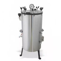 JE HOSPI Mild Steel Vertical High Pressure Steam Sterilizer, JHE-013-46