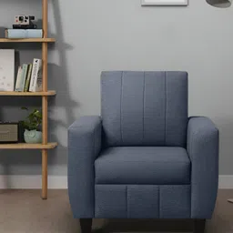 Sleepyhead Bae 1 Seater Sofa Fabric Ocean Blue-57