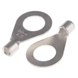RS PRO Uninsulated Ring Terminal 10.5 mm Stud Size 2.5 mm² to 6 mm² Wire Size, 8092262-picture-5