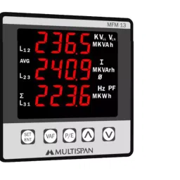 Multispan MFM-13 Three Phase Multifunction Meter for Industrial Use image 3