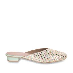 Metro Women's Green Mule Shoes-image-69