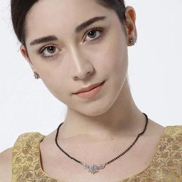YouBella Gold Plated Latest Traditional Mangalsutra Set-43