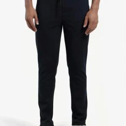 Jockey AM44 Black Super Combed Cotton Rich Trackpants with Side & Back Pockets-image-13