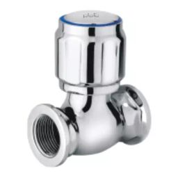 Plato Metalic Finish Half Turn Forged Fitting Encore Open Stop Cock 15mm, E 017-1
