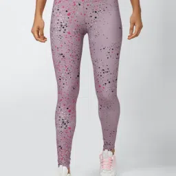 Reebok Lilac Printed Sports Tights-picture-24