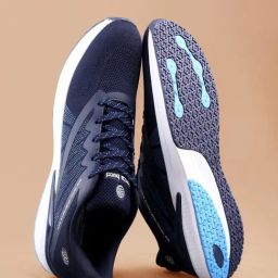Bacca Bucci Men's ESSENTIAL Blue Running Shoes-picture-2