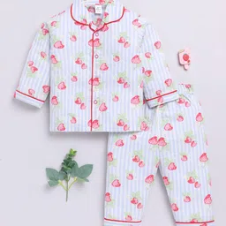 Clt.s Kids Printed Pure Cotton Night suit-picture-22