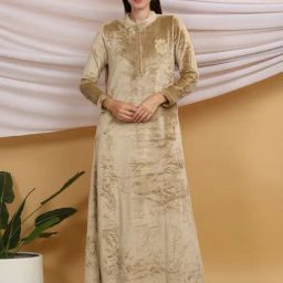 Sweet Dreams Green Plain Night Gown-image-34