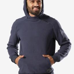 Quechua by Decathlon Asphalt Blue Slim Fit Sports Hoodie-image-91