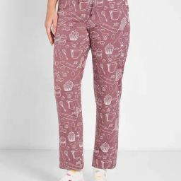 Dreamz By Pantaloons Renaissance Rose Regular Fit Printed Pyjamas-picture-2
