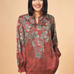 Marigold Lane Rust Printed Tunic-picture-31