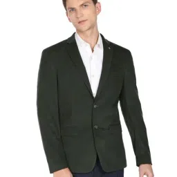 Arrow Green Slim Fit Blazer-picture-5