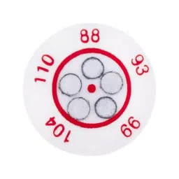 RS PRO Non-Reversible Temperature Sensitive Label 88°C to 110°C 5 Levels, 285986-15