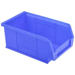 RS PRO PP Storage Bin, 76mm x 101mm, Blue Model No 4844028-image-76