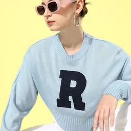 The Roadster Life Co. Self Design Typography Pullover Sweater-image-32
