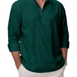 SHOPYCLICK Men Straight Kurta-image-77