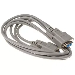 RS PRO Serial Cable Female 9 Pin D-sub to Female 9 Pin D-sub 2 m PVC, 1828781-82