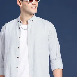Mast & Harbour Men Standard Striped Casual Shirt-picture-12