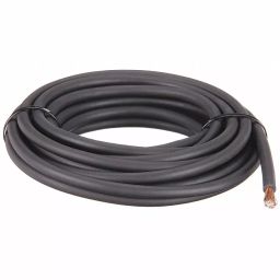 Westward Welding Cable 6 AWG Neoprene Black 7.62 m (25 Ft) Length, 19YD94-image-26
