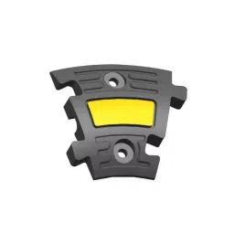 RS PRO 150mm Black/Yellow Cable Cover in Rubber, 20mm Inside dia, 2522824-image-4