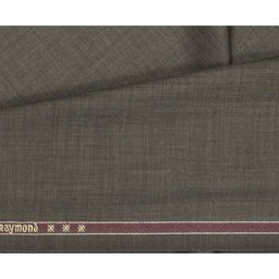 raymond Trouser Fabric 1Pc 1.2Meter Trouser Length for Men's Solid Brown image 1
