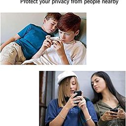 OpenTech Privacy Tempered Glass Screen Protector Compatible For Iphone 14 Pro (6.1 Inches) With Edge To Edge Coverage And Easy Installation Kit for Smartphone image 5