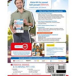 oswaal books Oswaal CUET (UG) | COMMON UNIVERSITY ENTRANCE TEST | Chapter-wise Question Bank | Solved Papers (2021 - 2024) | Section 3 (Compulsory) General Test Book For Exam 2025 image 2