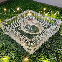 APNA KANHA Crystal Turtle With Plate Decorative Showpiece - 3 cm-image-85