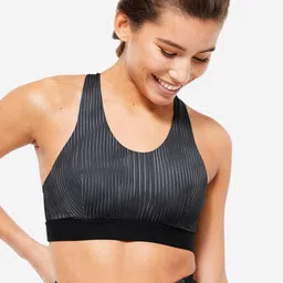 Domyos By Decathlon Underwired Slip-on Lightly Padded Bra-45