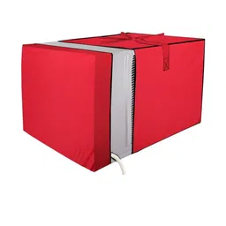Stylista Red Solid Waterproof Air Conditioner Covers-picture-43