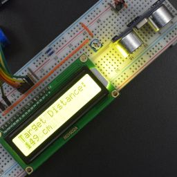 Measuring the distance using HC SR-04 and Display the Data on LCD interfacing with Arduino uno - KT930Measuring the distance using HC SR-04 and Display the Data on LCD interfacing with Arduino uno - KT930 image 2