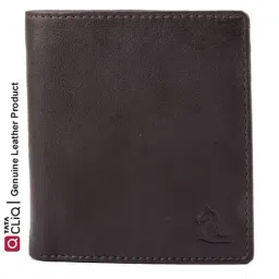 Kara Dark Brown Casual Leather Bi-Fold Wallet for Men-40